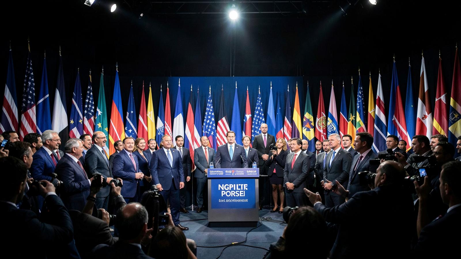 Global Leaders Meet for Talks on Emerging International Challenges